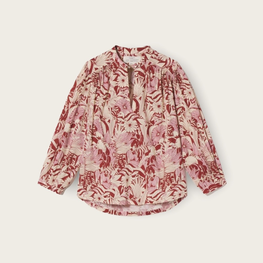 Trovata Floral Boho Style Blouse - Picture 6 of 12